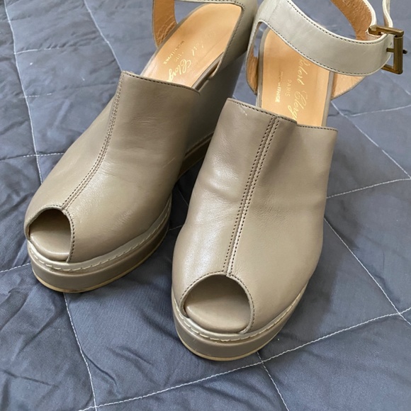 Robert Clegerie platform wedge sandals - Picture 3 of 4